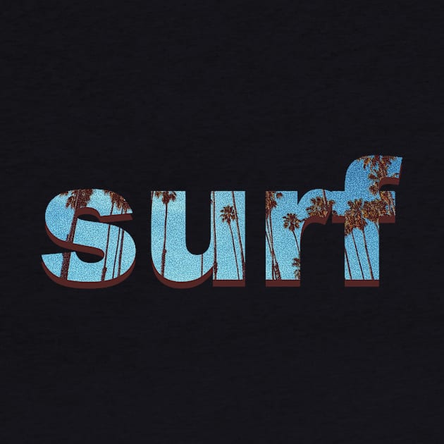 "Surf" simple shirt by kalebsnow